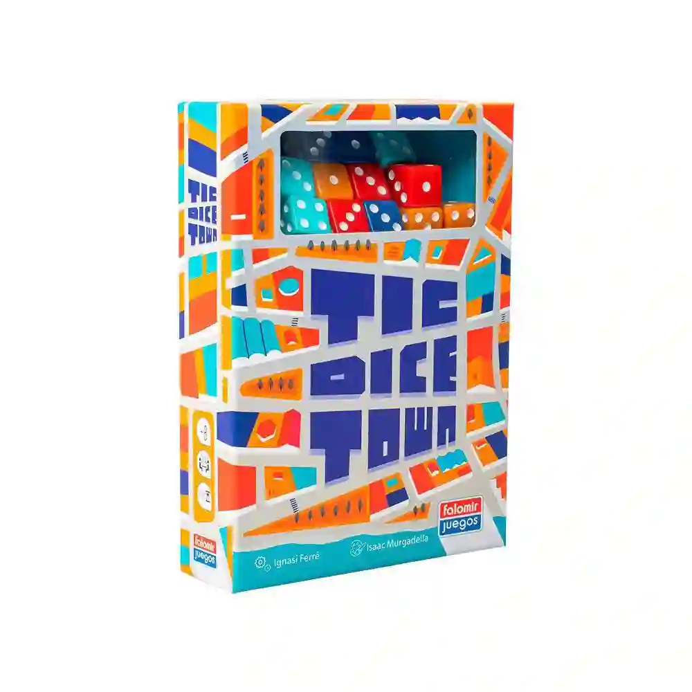 Tic Dice Town. Juego de Mesa