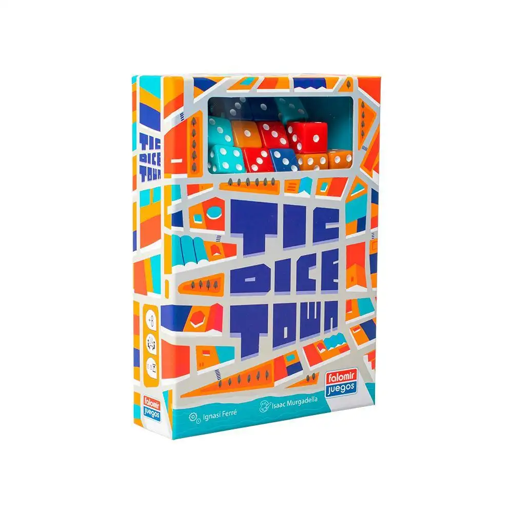 Tic Dice Town. Juego de Mesa
