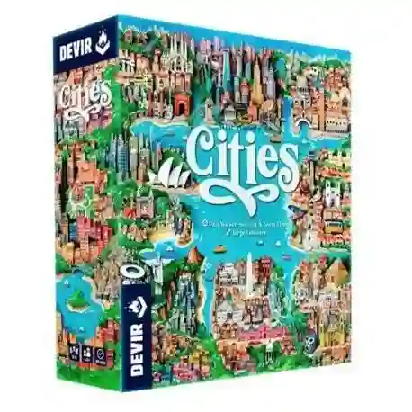Cities. Board game. (Spanish)