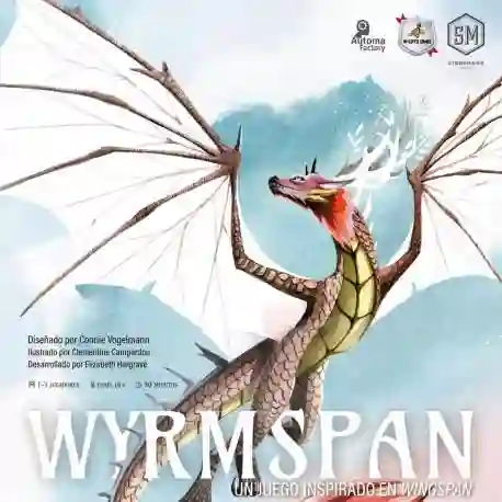 Wyrmspan. Juego de mesa de colección de Dragones