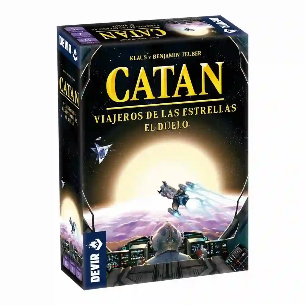 CATAN Viajeros de las Estrellas: El Duelo. Aventura espacial para dos jugadores.