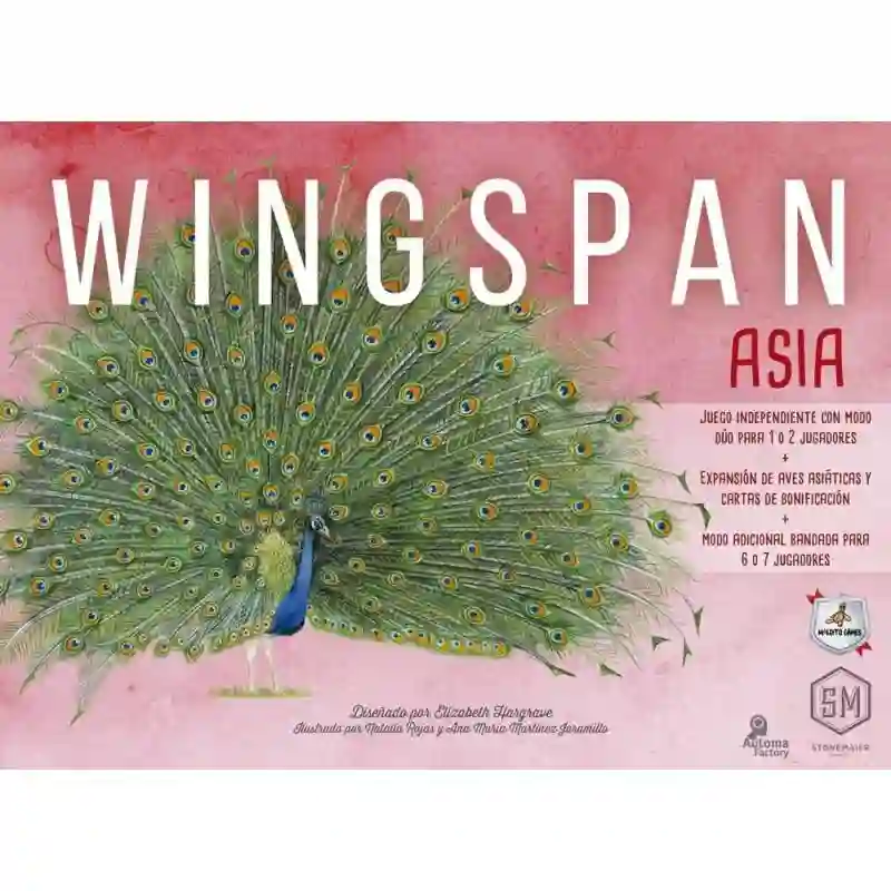 Wingspan Asia. Expansión Autojugable