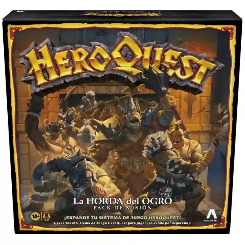 La Horda Del Ogro. HeroQuest. Pack De Mision
