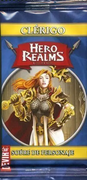 Hero Realms. Sobre de Personaje. Clérigo