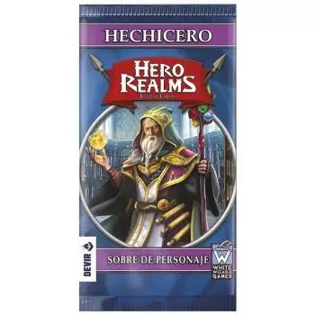 Hero Realms. Sobre de Personaje. Hechicero