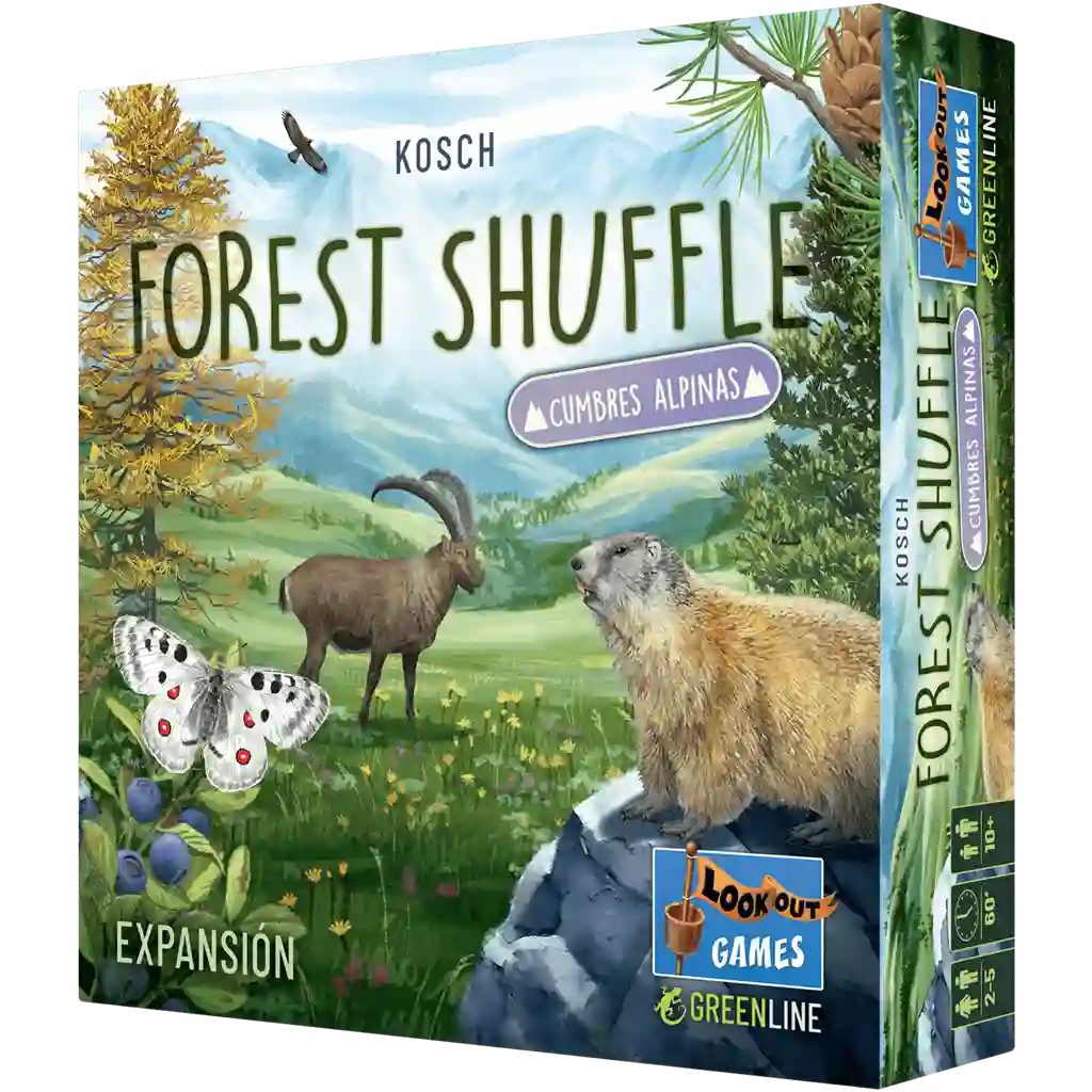 Forest Shuffle Cumbres Alpinas. Expansión