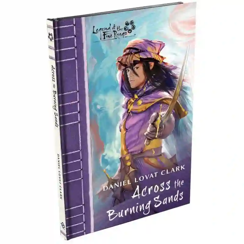 Across The Burning Sands. Novel Clan Unicorn (English)