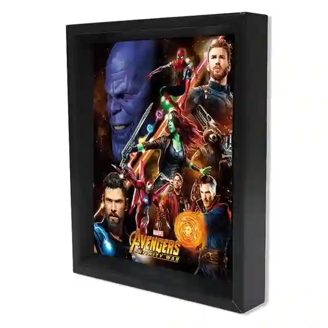 Poster 3D Avengers Infinity War