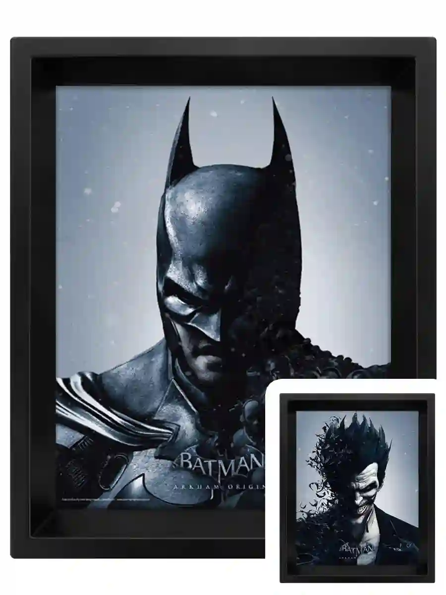 Poster 3D Batman Arkham Origins