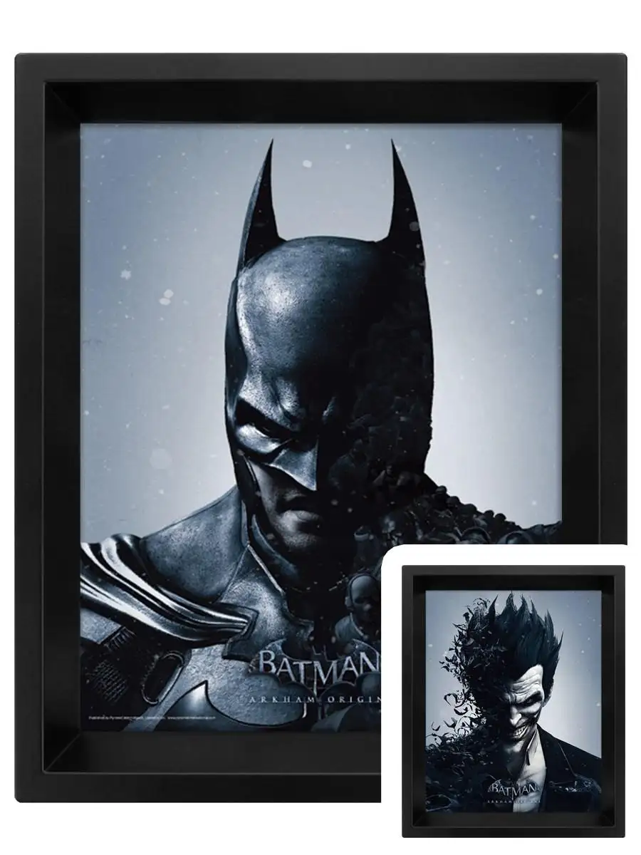 Poster 3D Batman Arkham Origins