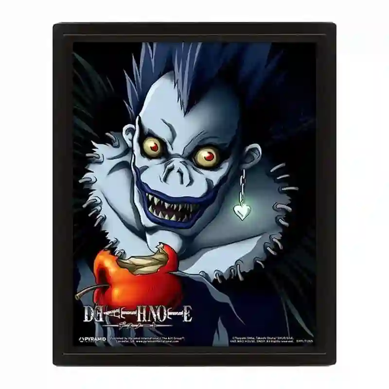 Poster 3D Light Ryuk Death Note
