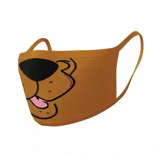 Pack 2 x Mascarilla reutilizable Scooby-Doo