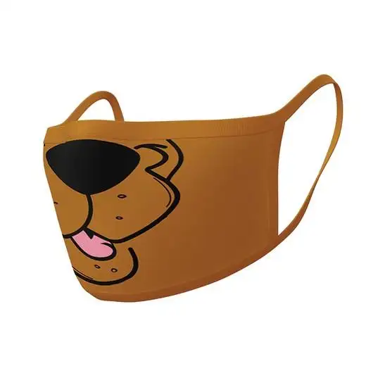 Pack 2 x Mascarilla reutilizable Scooby-Doo