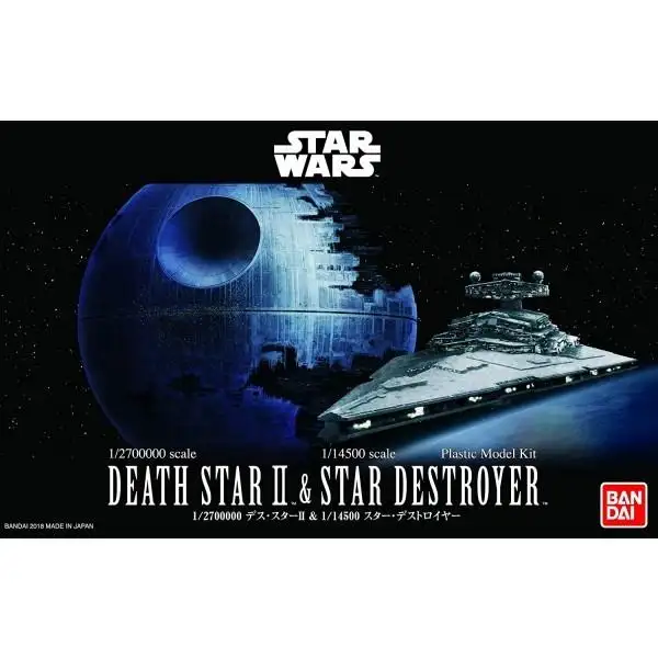 Rebell. Maqueta Estrella de la muerte II y Destructor Estelar