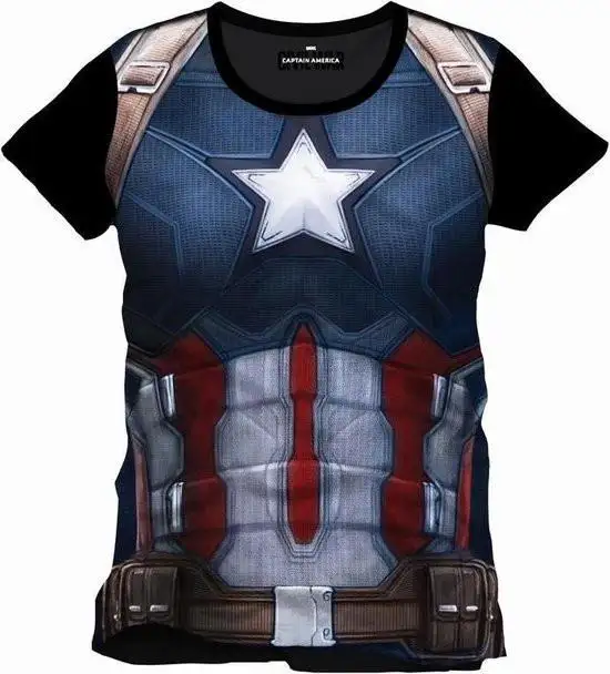 Camiseta Capitan America. Civil War