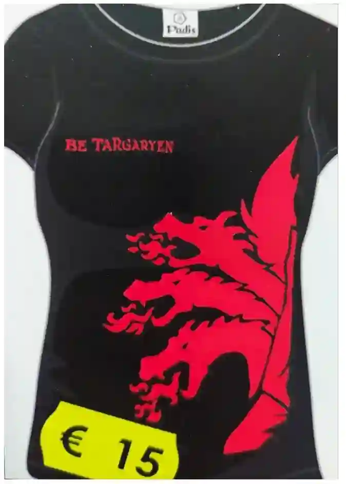 Camiseta Be Targaryen. Juego de Tronos (Chico / Chica)