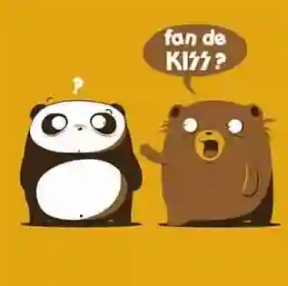 Kiss fan t -shirt