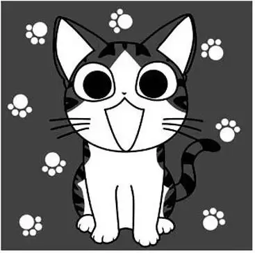 Camiseta Gato Chi Sweet Home (Chica)