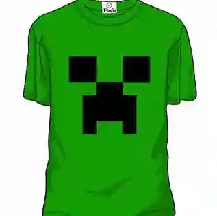Creeper T -shirt. Minecraft