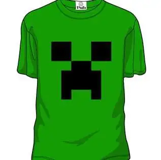 Creeper T -shirt. Minecraft