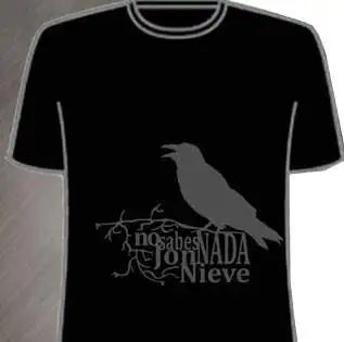 Camiseta No Sabes Nada Jon Nieve (Chico / Chica)