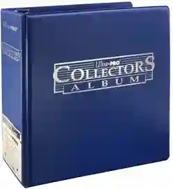 Archivador Collector's Album 3 Anillas Azul Cobalto