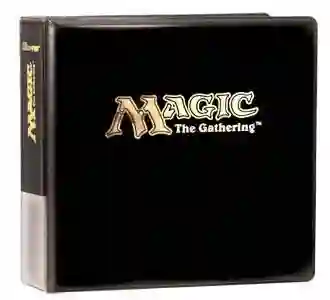 Archivador Collector's Album 3 Anillas Logo MAGIC - Negro