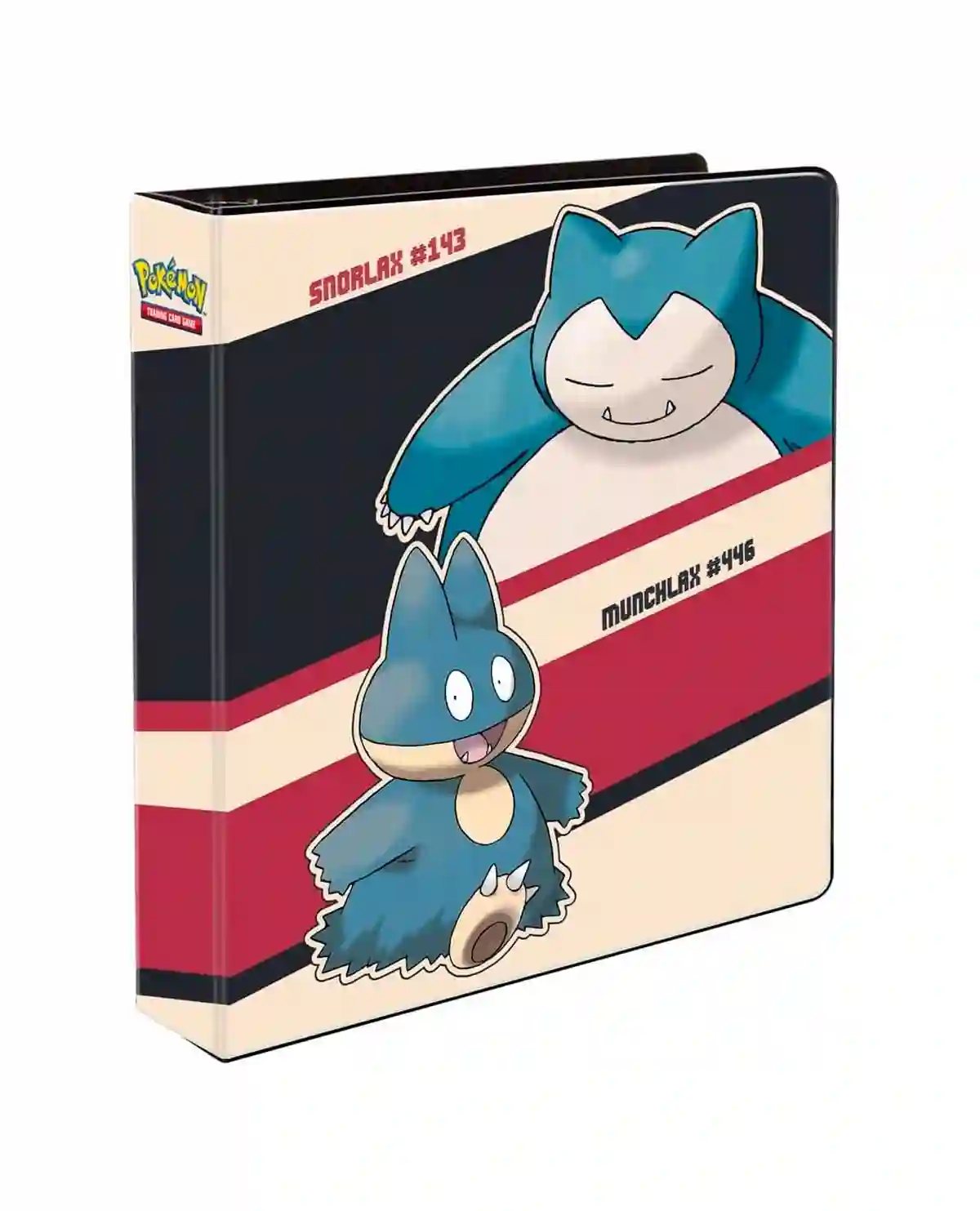 Ultra Pro. Archivador Collector's Album. Snorlax y Munchlax 3 Anillas Azul