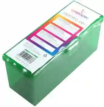Deck box 4 Compartimentos 320+ cards. Gamegenic Fourtress Verde