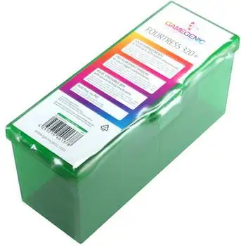 Deck box 4 Compartimentos 320+ cards. Gamegenic Fourtress Verde