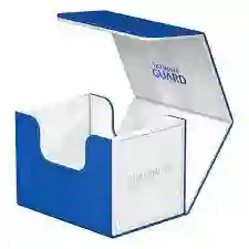 Ultimate Guard Sidewinder Deck Case 100+ XenoSkin SYNERGY Azul/Blanco