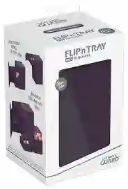 Flip'n'Tray Deck Case 80+ Tamaño Estándar XenoSkin Monocolor Violeta. Ultimate Guard