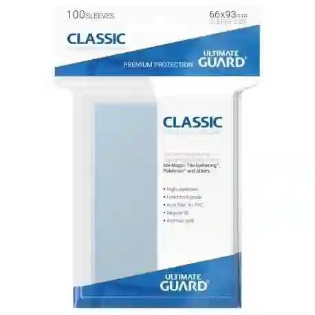 Fundas Blandas Ultimate Guard Estandar (66x93mm) (100)