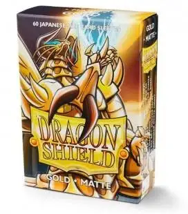 Fundas Dragon Shield Tamaño Japonés (59x86mm) - Oro Mate (60)