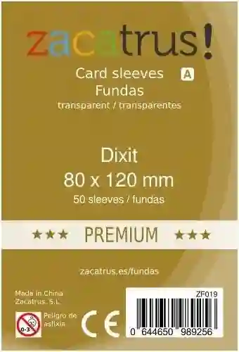 Fundas Zacatrus Dixit Premium (80x120mm) (50)
