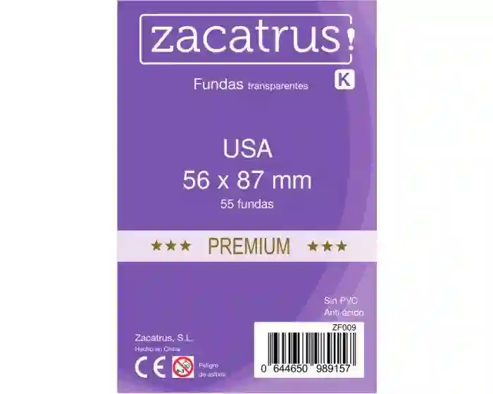 Fundas Zacatrus Usa PREMIUM (56x87mm) (55)