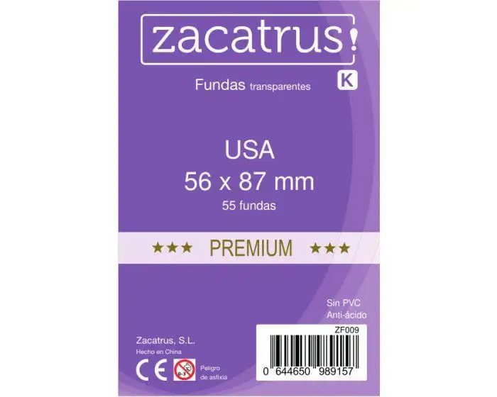 Fundas Zacatrus Usa PREMIUM (56x87mm) (55)