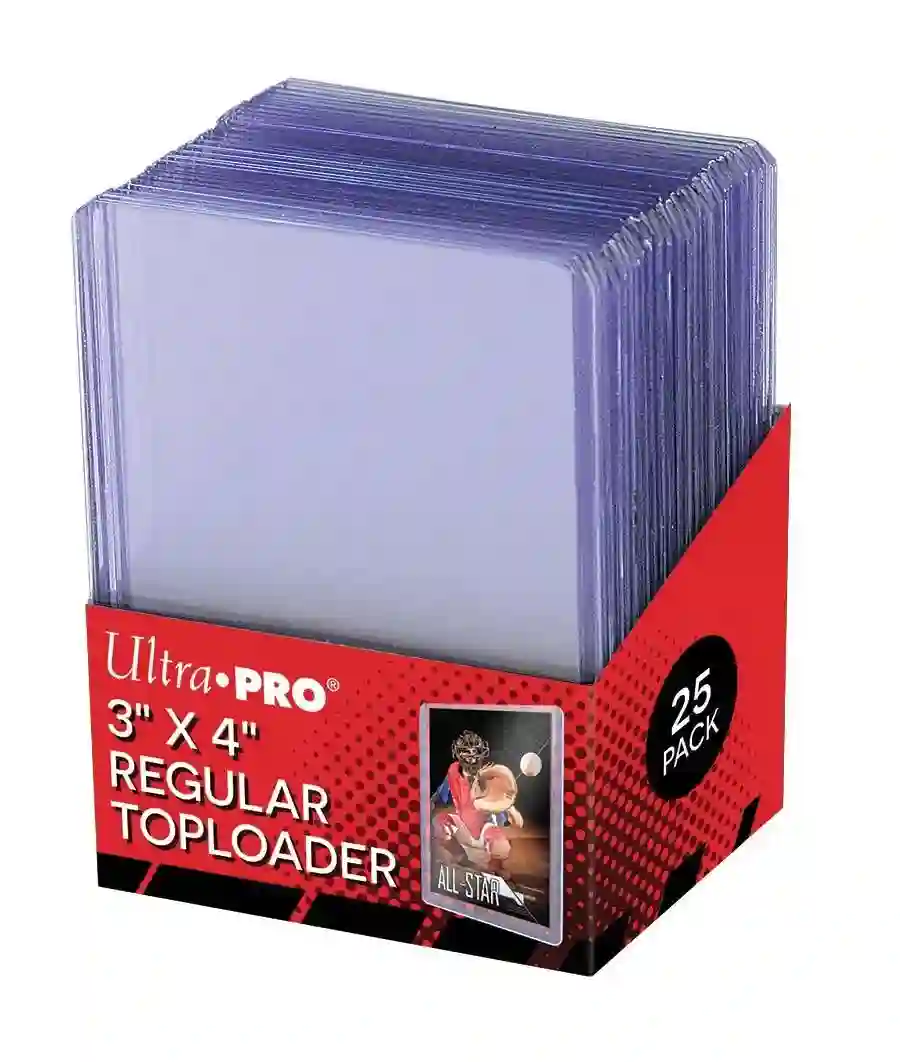 Fundas 3"x4" regular TOPLOADER - Ultra Pro (25 unidades)