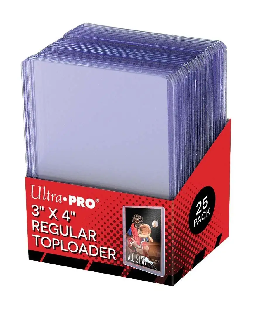 Fundas 3"x4" regular TOPLOADER - Ultra Pro (25 unidades)