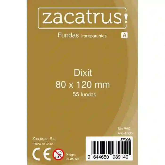 Fundas Zacatrus Dixit (80x120mm) (55)