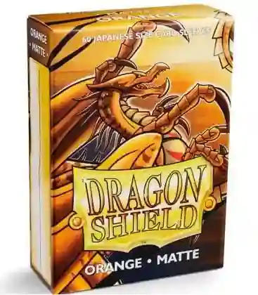 Fundas Dragon Shield Tamaño Japonés (59x86mm) - Naranja Mate (60)
