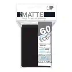 Fundas Negras Pro Matte Tamaño Yu-Gi-Oh! (62mx89mm) (60) Ultra Pro