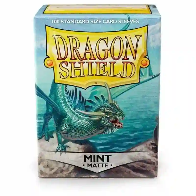 Fundas Dragon Shield Tamaño Standard (63x88mm) - Menta Mate (100)