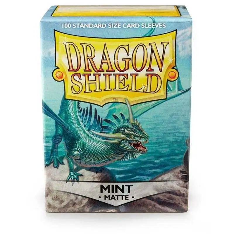 Fundas Dragon Shield Tamaño Standard (63x88mm) - Menta Mate (100)