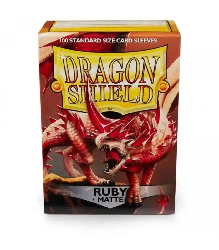 Standard Dragon Shield Size (63x88mm) - Rubí Mate (100)