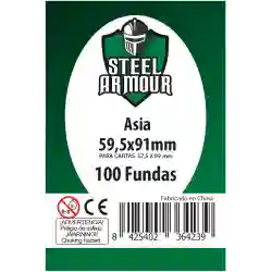 Fundas Steel Armour Asia (57,5x89) (100)