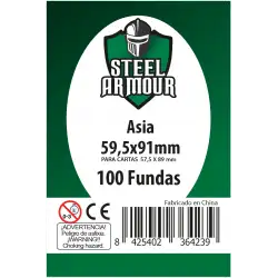 Fundas Steel Armour Asia (57,5x89) (100)