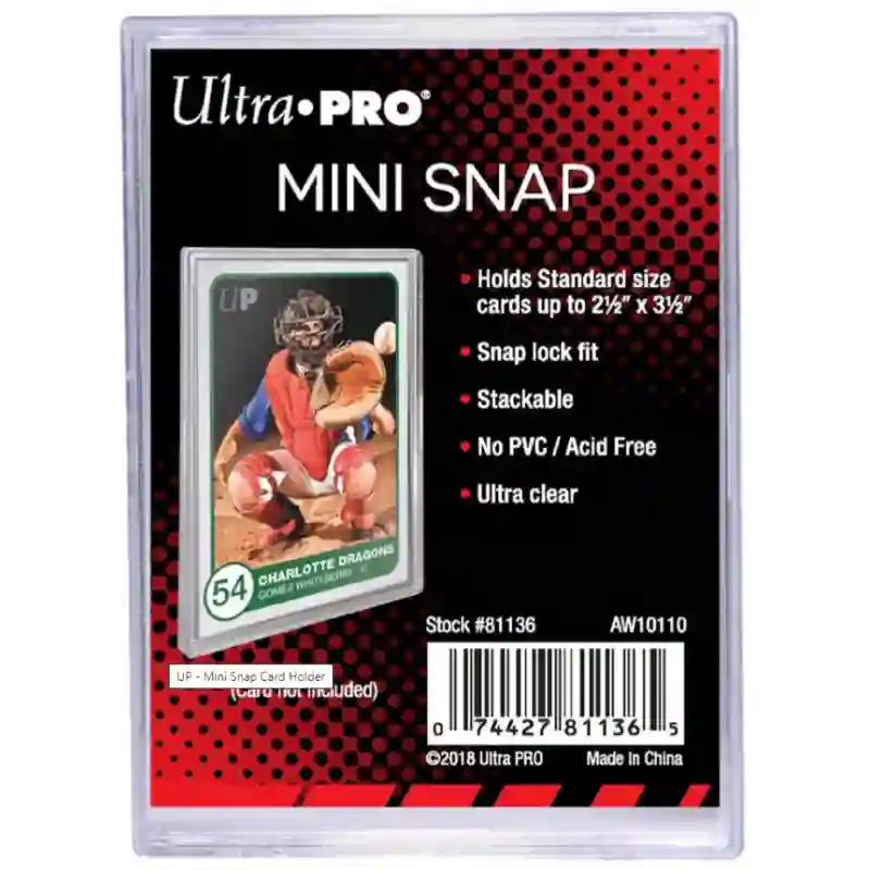 TOPLOADER - MINI SNAP Card Holder(1 unidad)