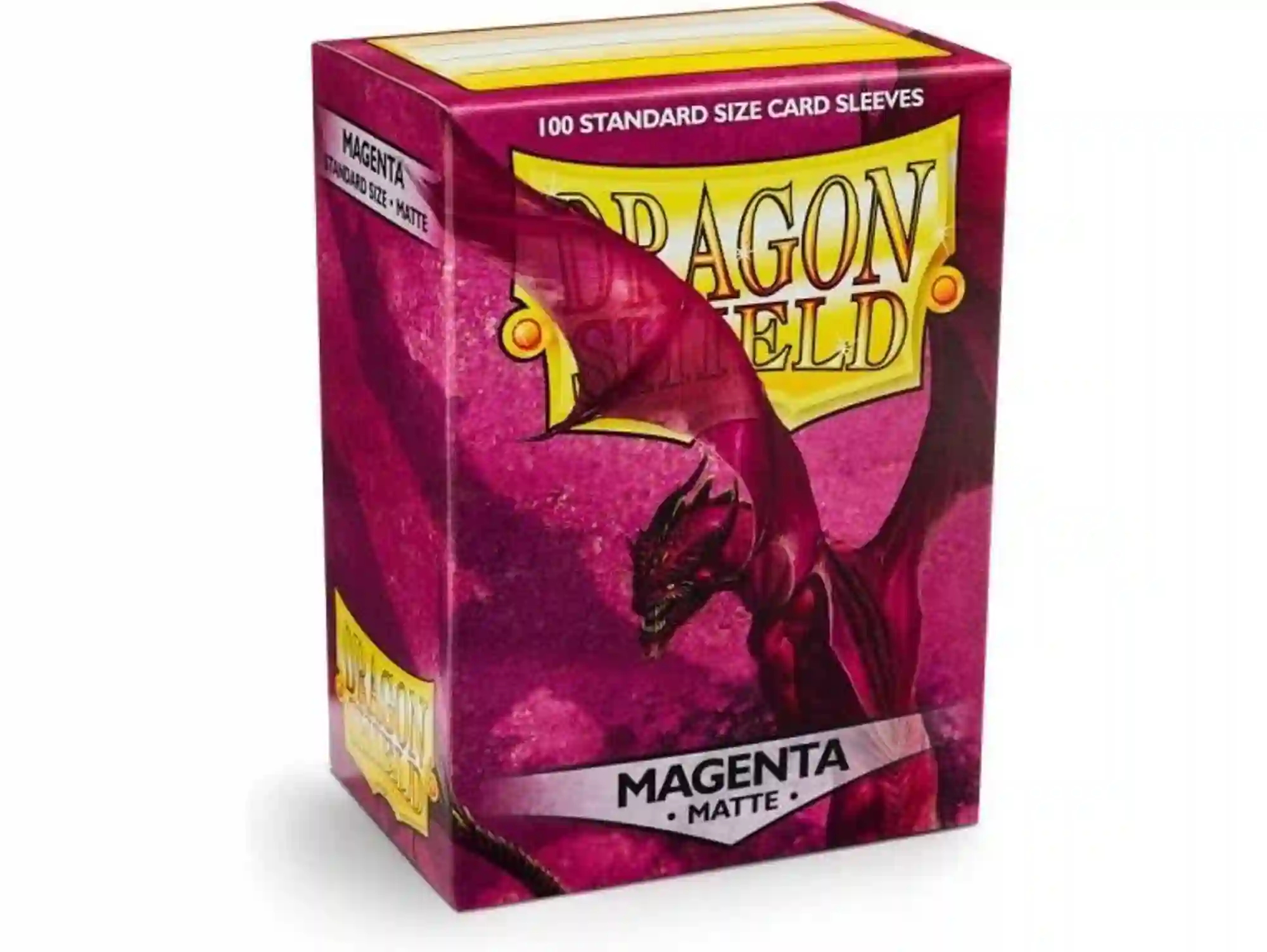 Standard Dragon Shield Size (63x88mm) - Mate Magenta (100)