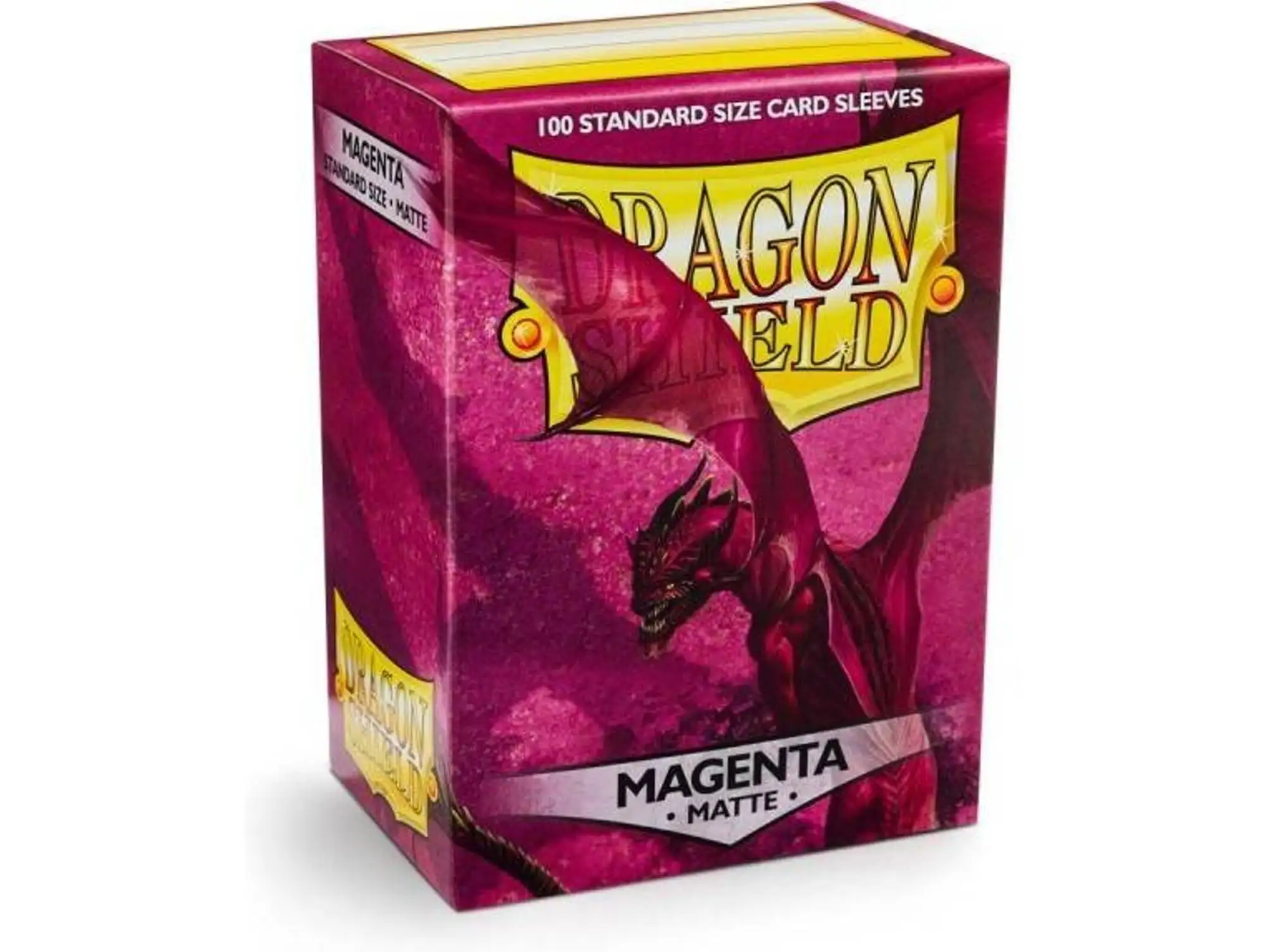 Standard Dragon Shield Size (63x88mm) - Mate Magenta (100)